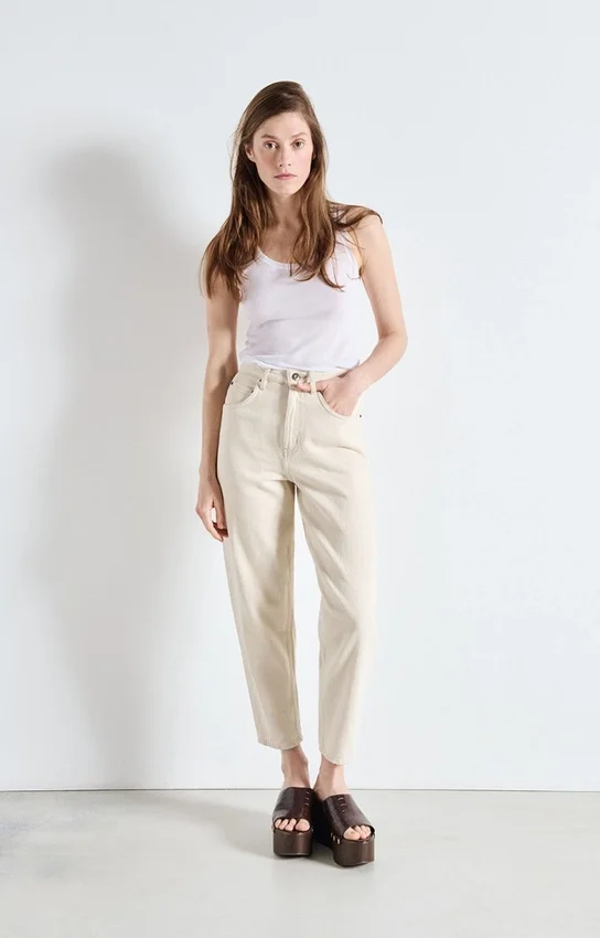 Jeans a carota larghi da donna Tineborow Codice articolo: TINE11AH26