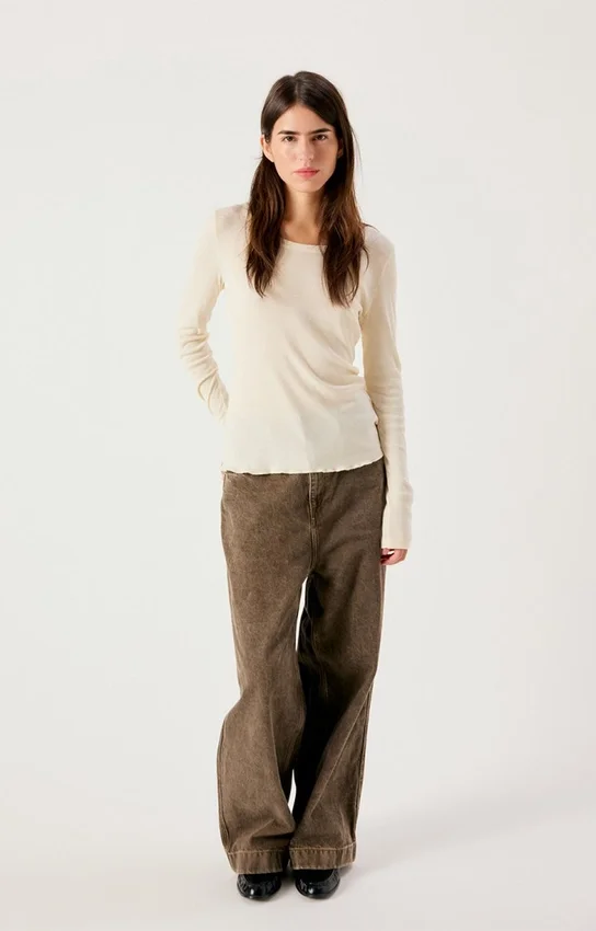 Jeans da donna dalla vestibilità ampia Oshow Codice articolo: OSH11BH26