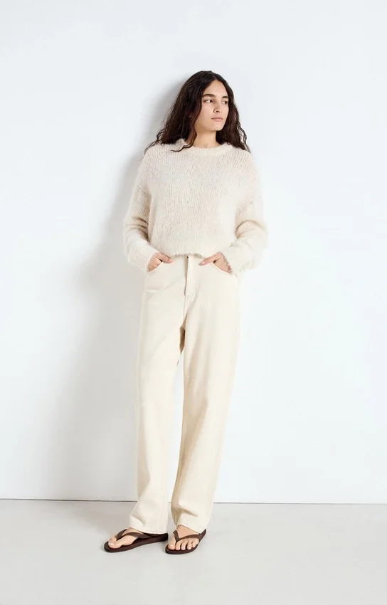 Jeans dritti da donna Tineborow Codice articolo: TINE195H26