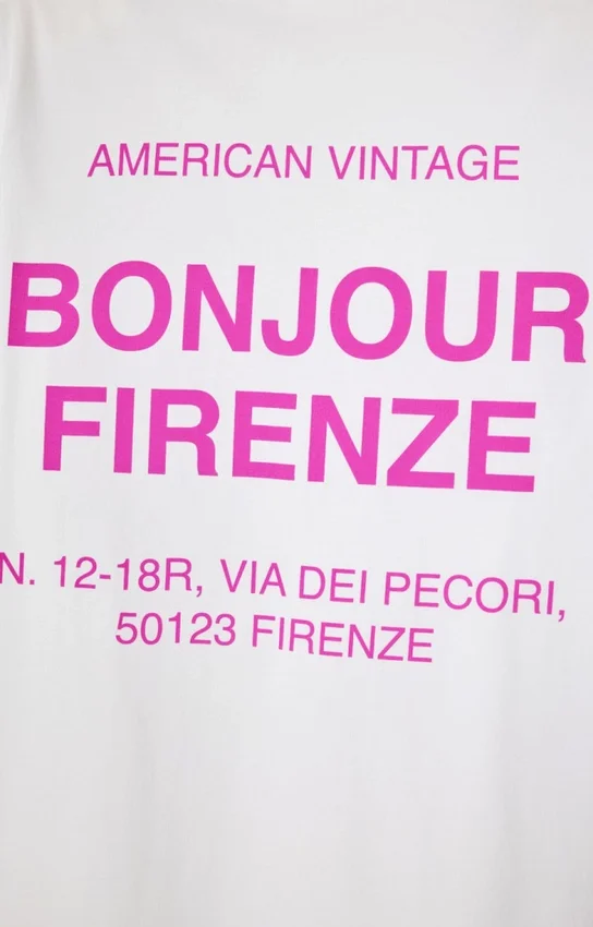 T-Shirt unisex Firenze Codice: MFIZ25BFIRENZE