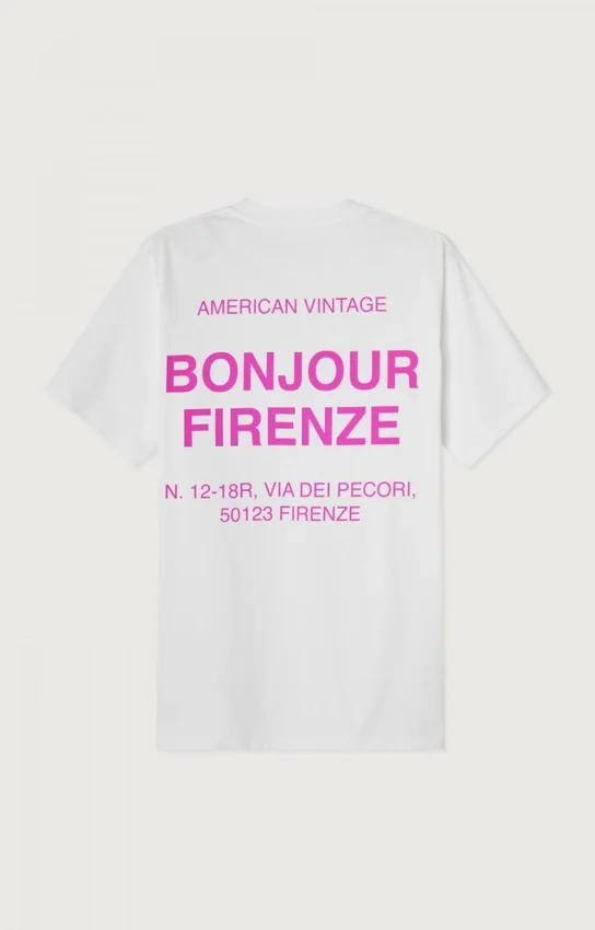 T-Shirt unisex Firenze Codice: MFIZ25BFIRENZE